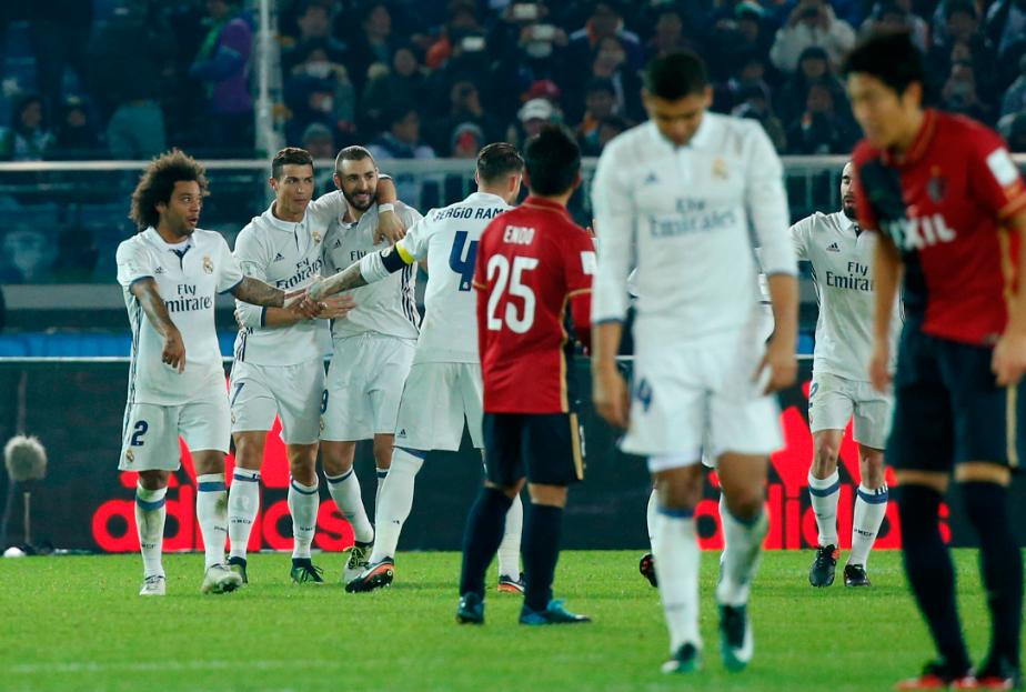 Real Madrid vs. Kashima Antlers (Reuters)
