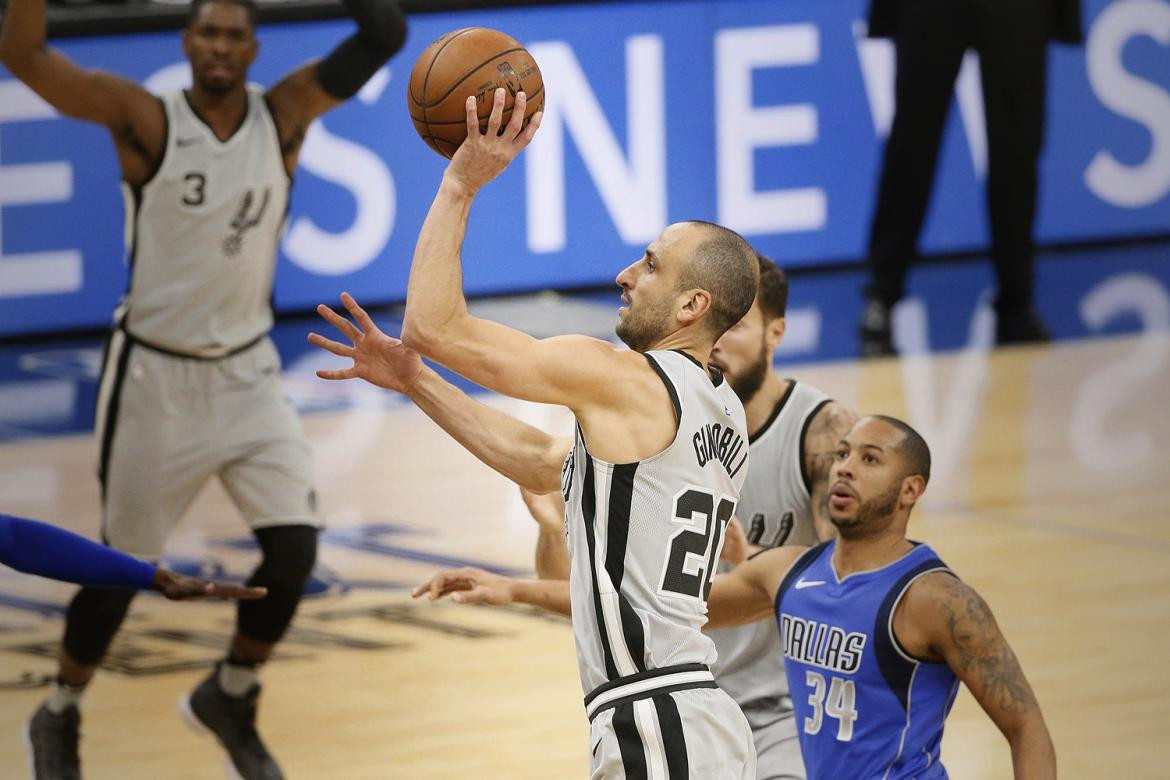 Manu Ginóbili - Spurs - NBA (Reuters)