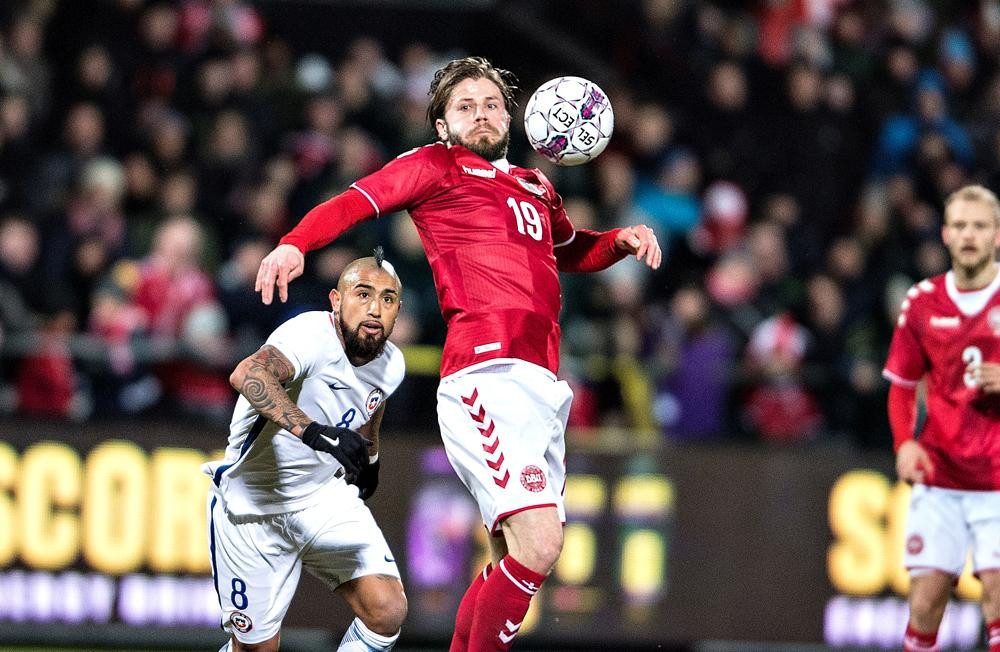 Dinamarca vs. Chile - Amistoso FIFA - Mundial Rusia 2018 (Reuters)