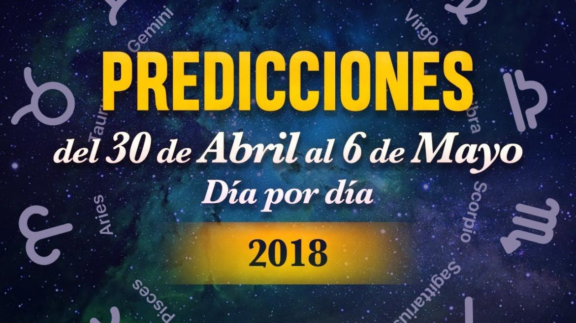 Astrología - pronósticos del 30 Abril al 6 de mayo