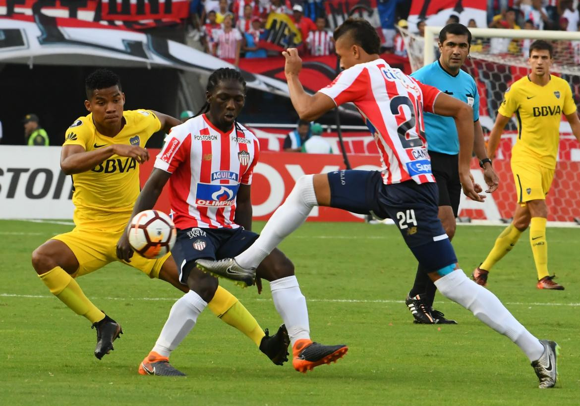 Junior vs. Boca Juniors, Copa Libertadores, Agencia NA