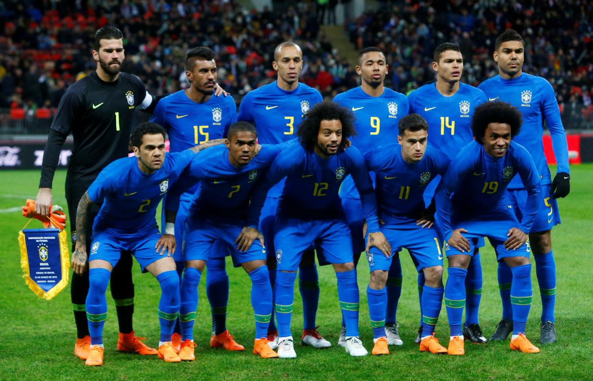 Selección de Brasil, Mundial Rusia 2018, Reuters