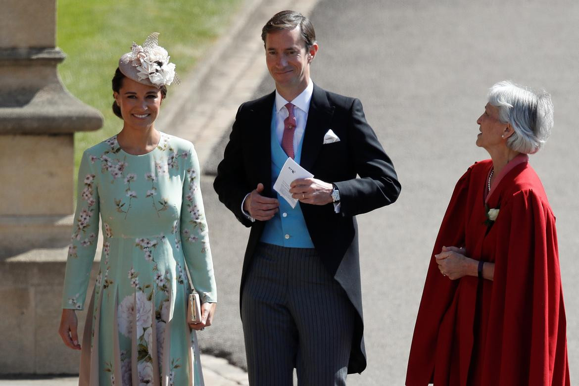 Pippa Middleton y James Matthews - Boda Real entre Harry y Meghan (Reuters)