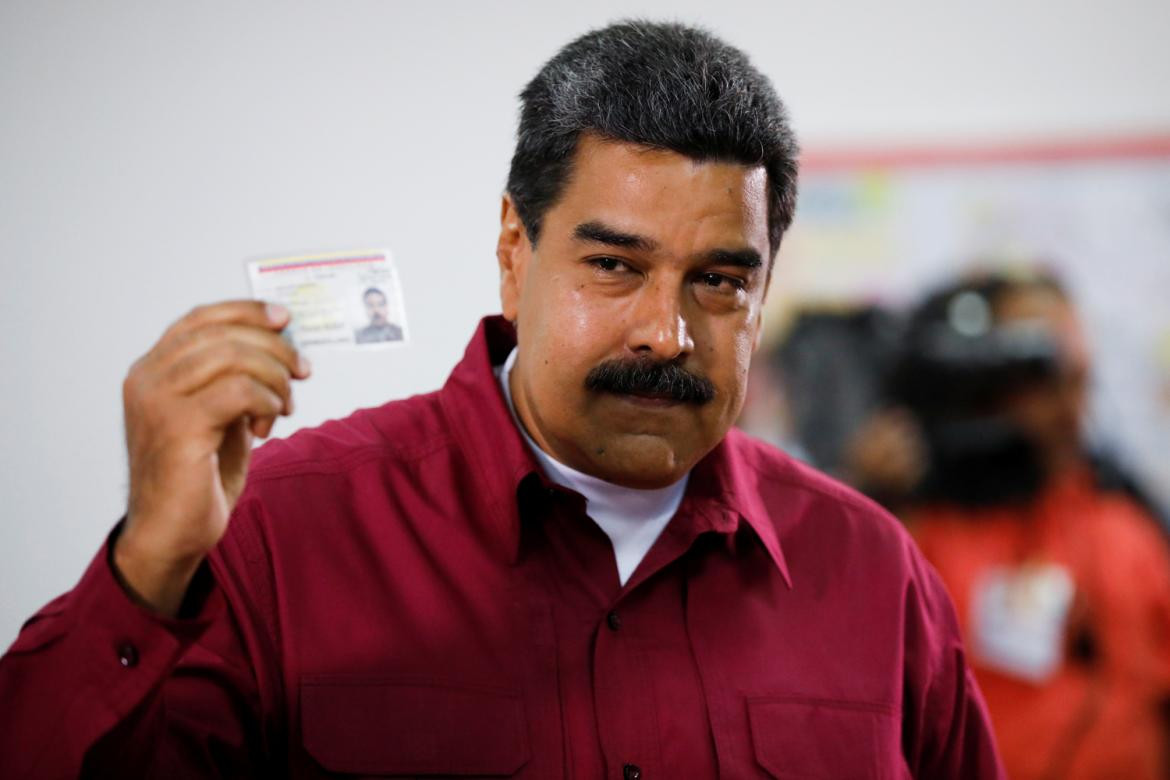 Voto de Nicolás Maduro - Elecciones en Venezuela (Reuters)