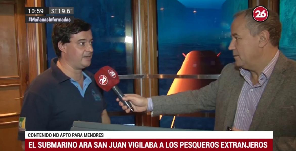 Búsqueda del submarino ARA San Juan - Informe Andrés Klipphan - Canal 26