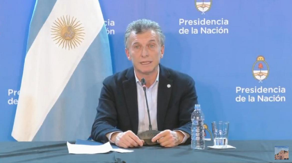 Mauricio Macri tras veto a la ley de límites a las tarifas