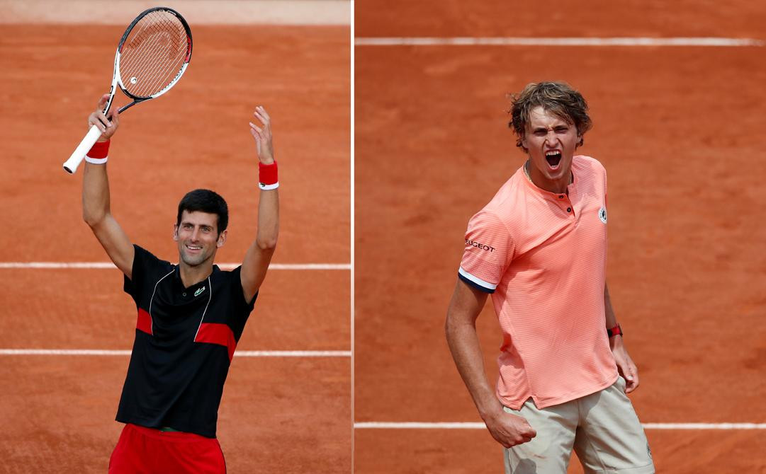 Djokovic y Zverev - Roland Garros - Tenis (Reuters)