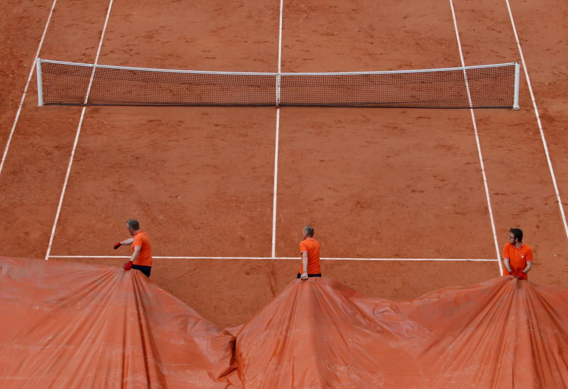 Lluvias en Roland Garros, tenis, Reuters
