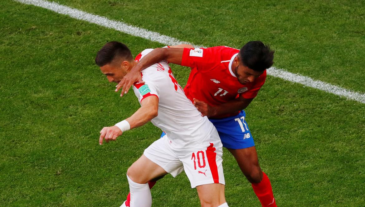 Costa Rica vs. Serbia - Mundial Rusia 2018 (Reuters)