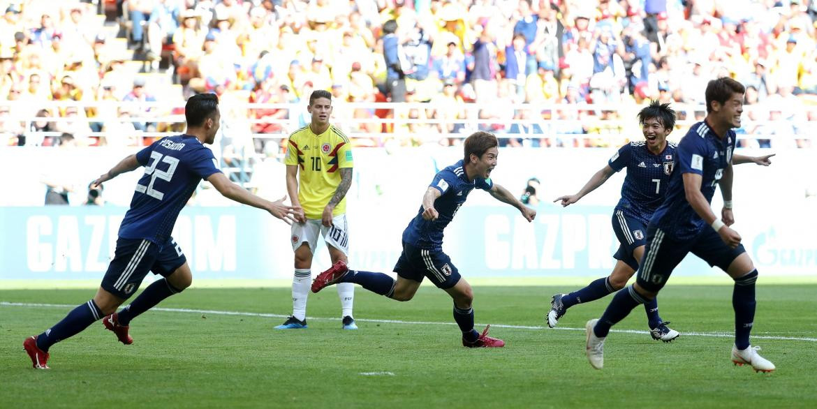 Colombia vs. Japón - James- Mundial de Rusia 2018 - Reuters