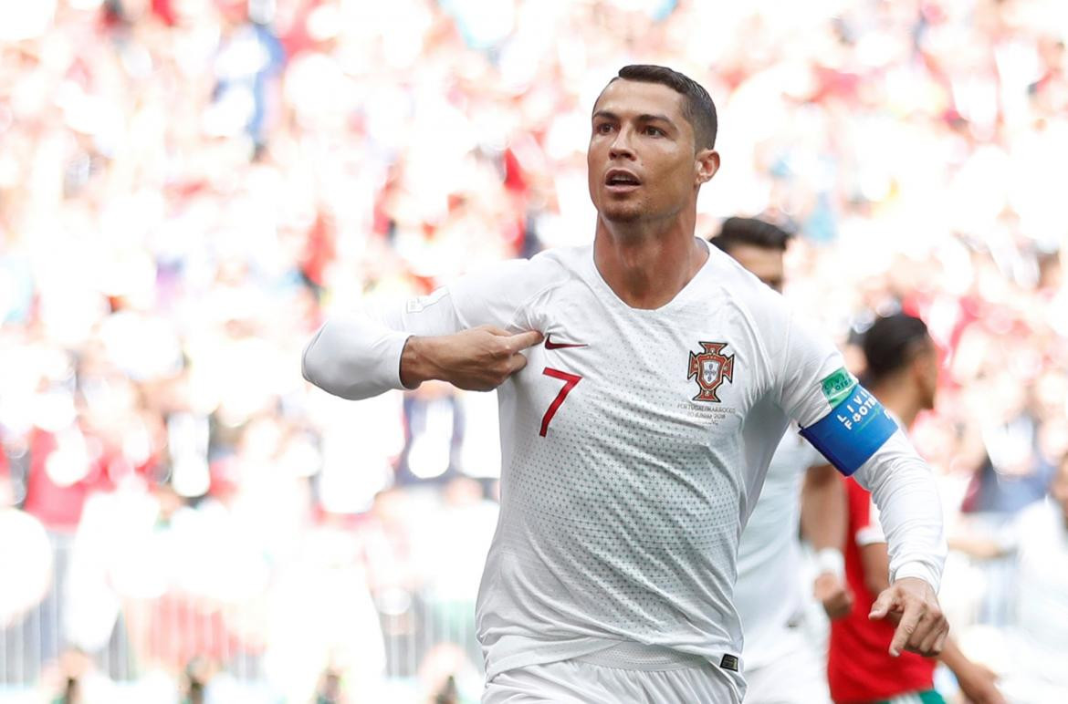 Portugal vs. Marruecos - Cristiano Ronaldo - Mundial de Rusia 2018 - Reuters