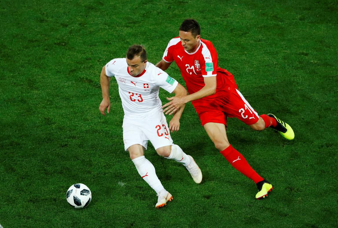 Mundial 2018: Suiza vs. Serbia(Reuters)