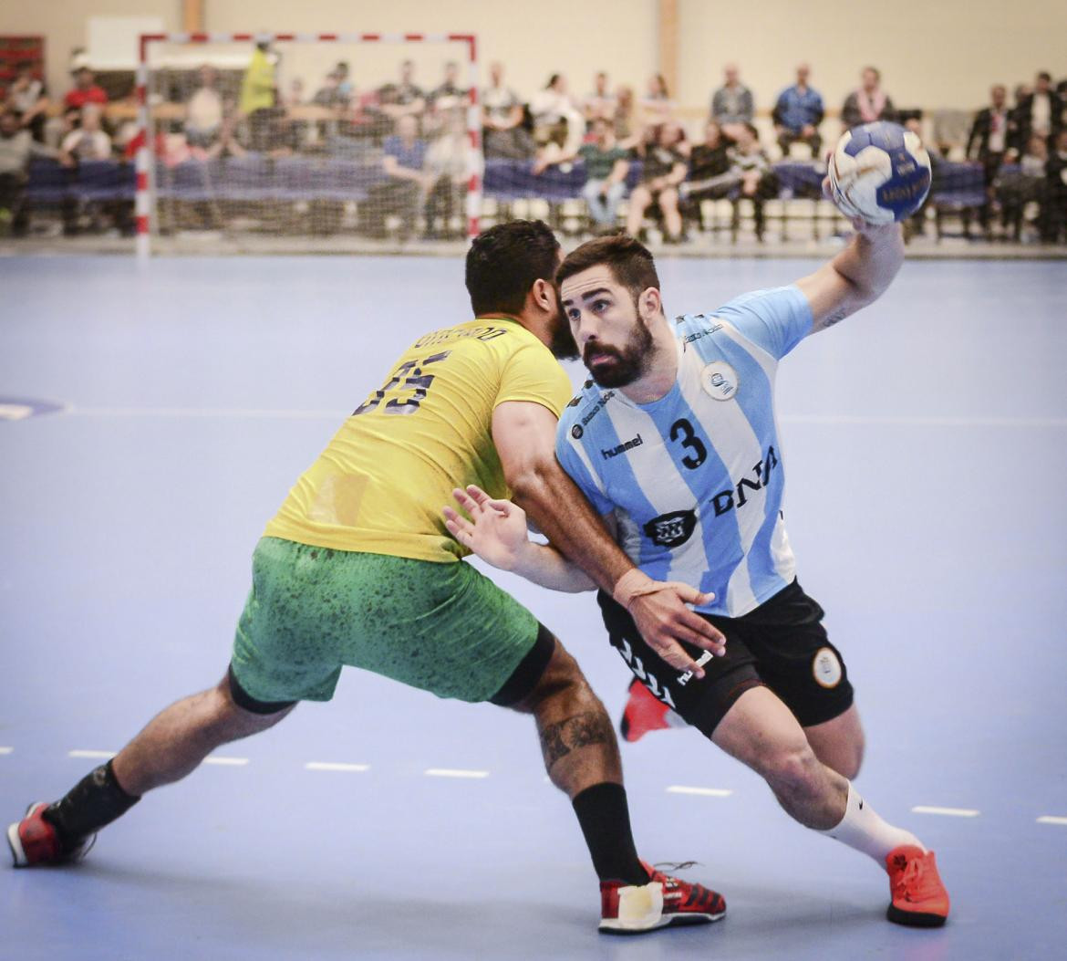 La Selección argentina masculina de handball Los Gladiadores, NA