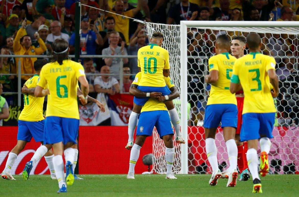 Mundial Rusia 2018, Brasil vs. Serbia, Reuters