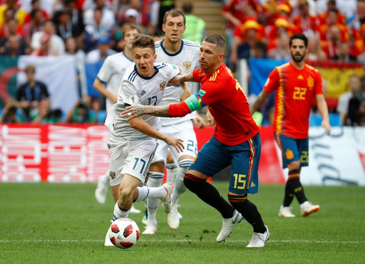 Mundial Rusia 2018, España vs. Rusia, Reuters