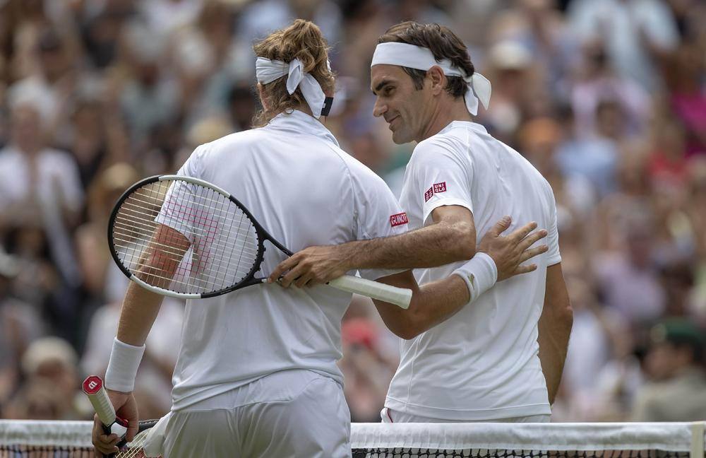 Roger Federer en Wimbledon - Tenis (Reuters)