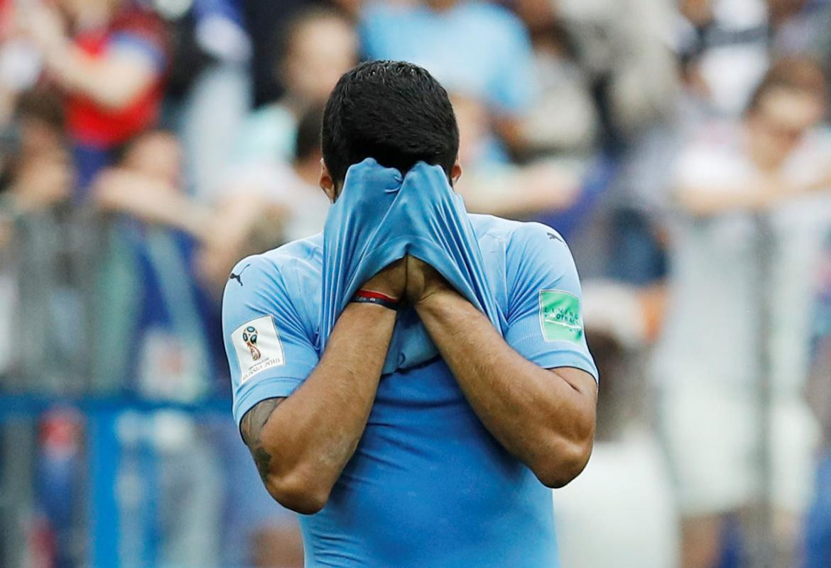 Luis Suárez, Mundial Rusia 2018: Uruguay vs. Francia (Reuters)
