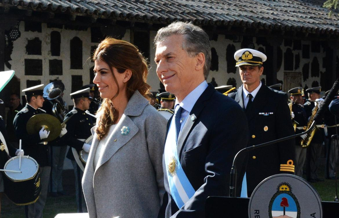 Macri y Awada en Tucumán, 9 de julio, Día de la Independencia, NA