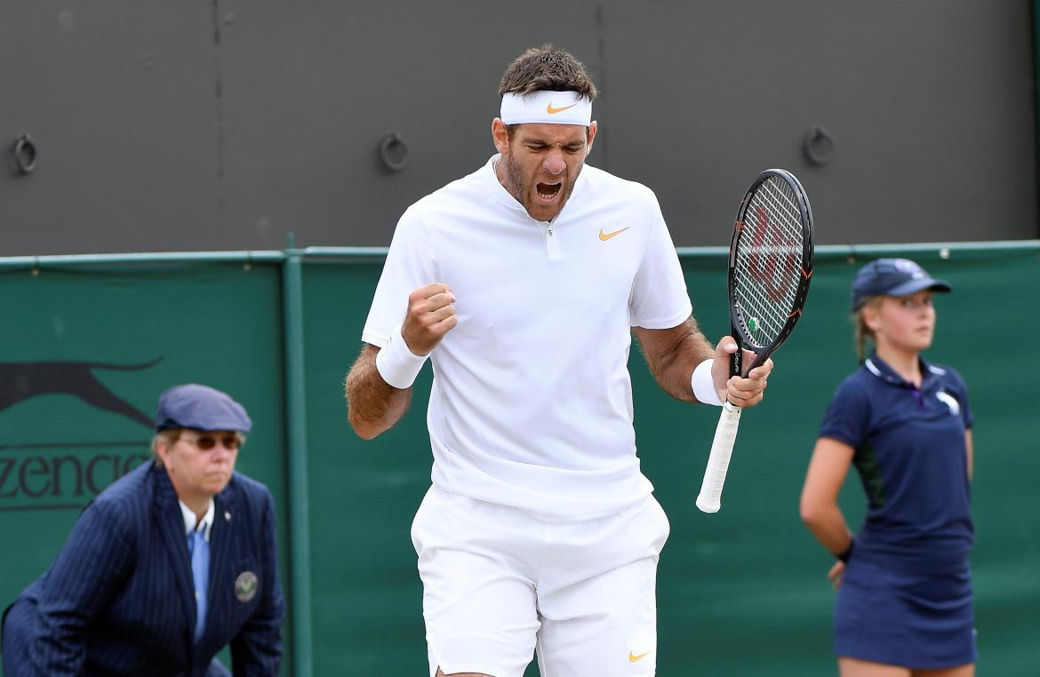 Juan Martín Del Potro - Wimbledon (Reuters)