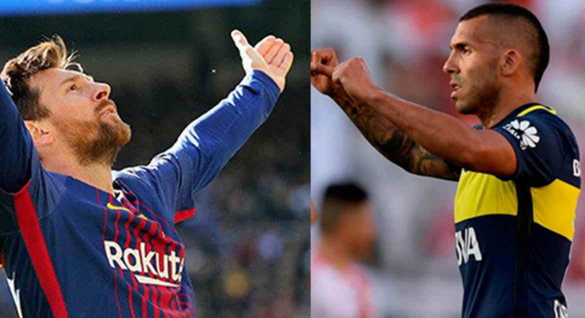 Barcelona vs. Boca - Messi vs. Tevez