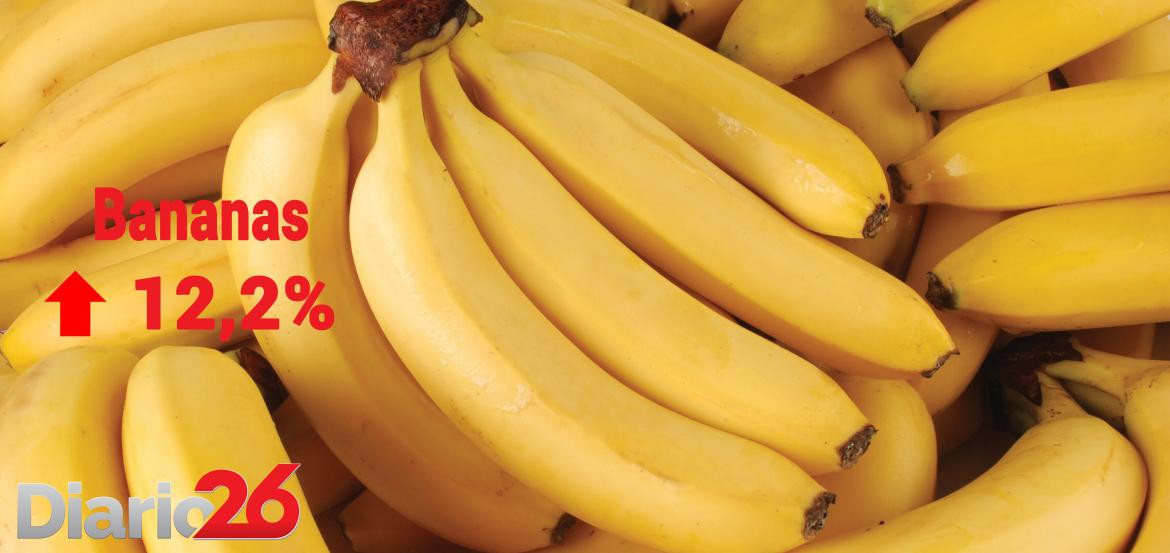 Inflación de junio - Suba de banana