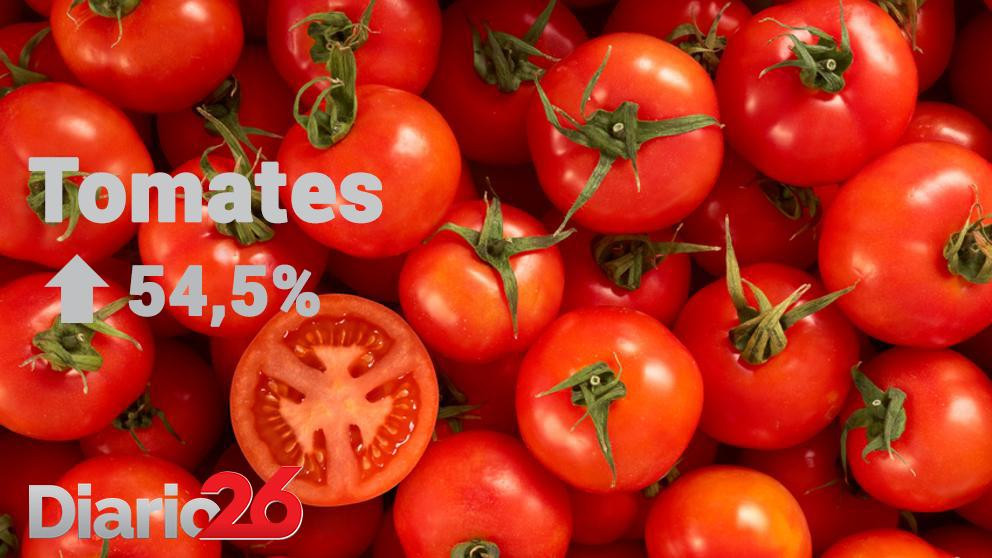 Inflación de junio - Suba de tomate