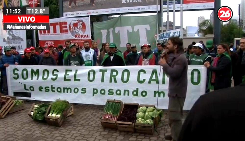 Verdurazo - Protesta de productores