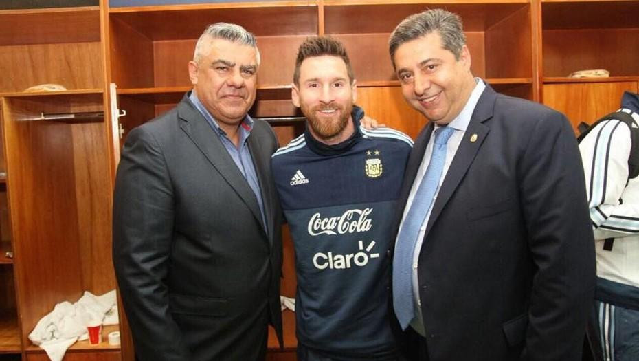 Tapia - Messi - Angelici