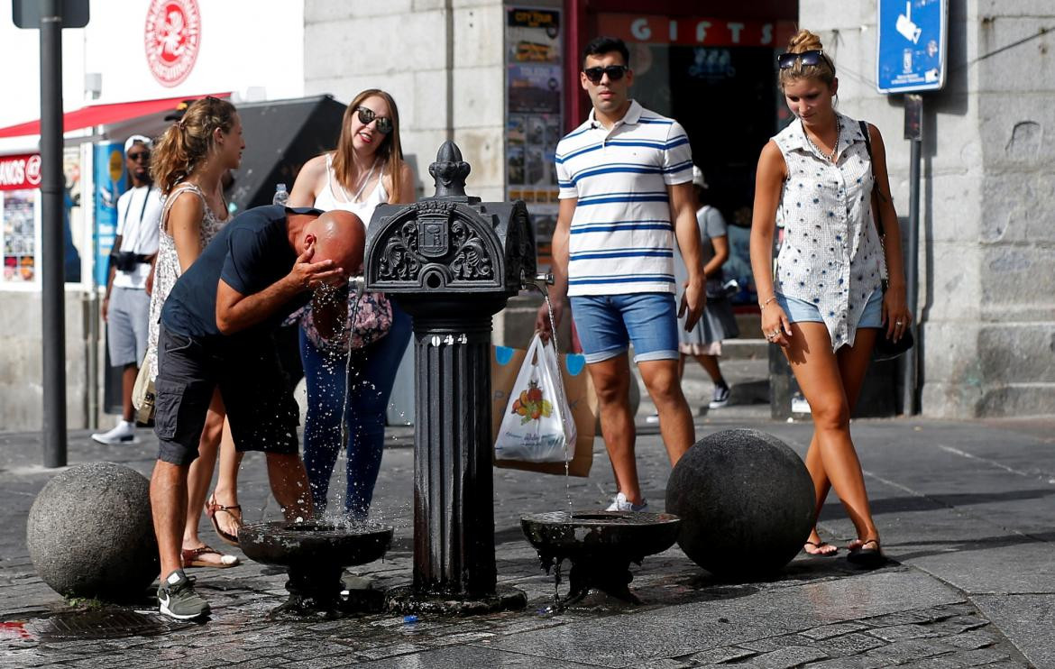 España - ola de calor Foto Reuters