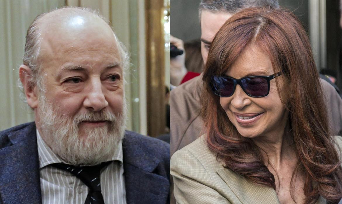 Juez Bonadio y Cristina Kirchner (NA)