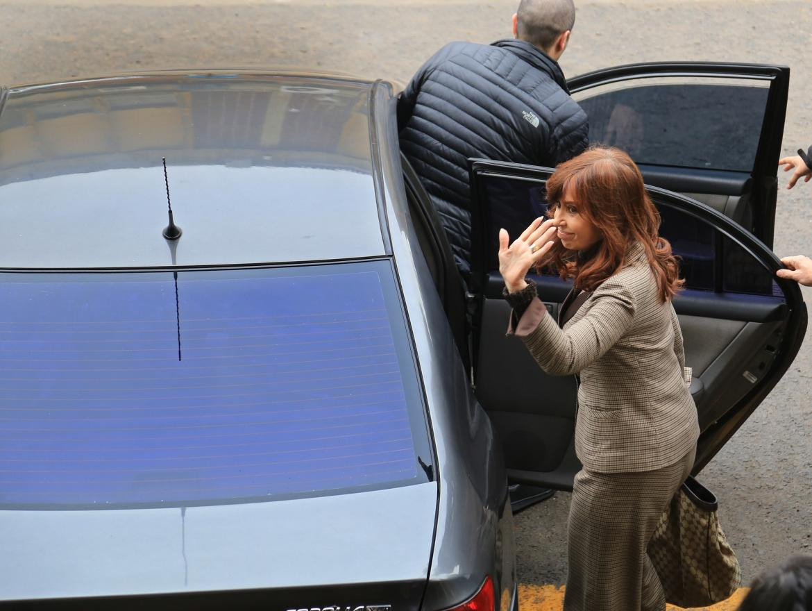 Cristina Kirchner - Comodoro Py Foto NA