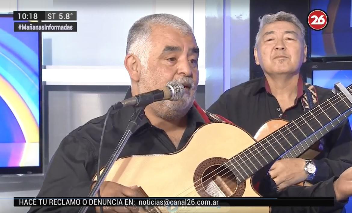 Horacio Guarany hijo en Canal 26