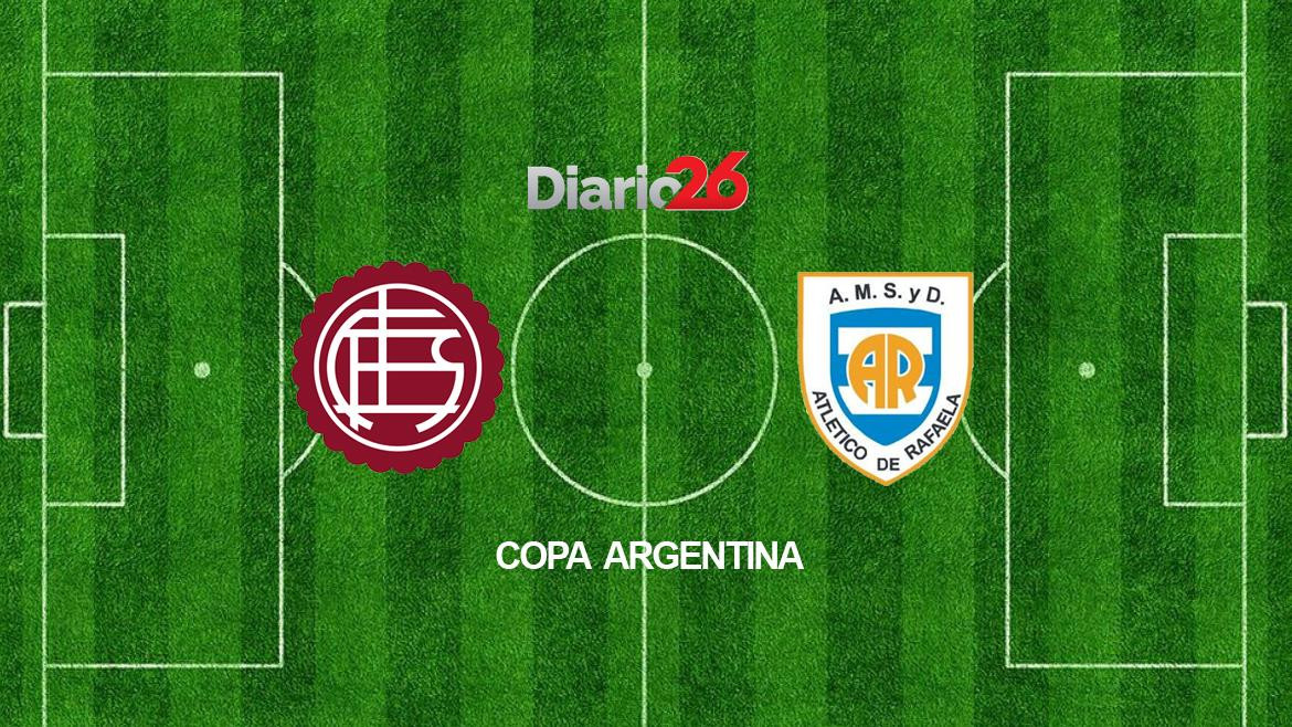 Copa Argentina - Lanús vs. Atlético Rafaela - Fútbol