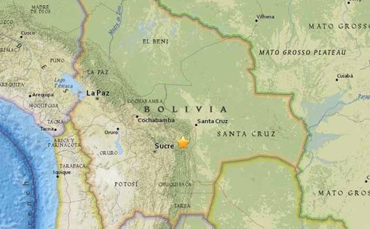 Terremoto en Bolivia