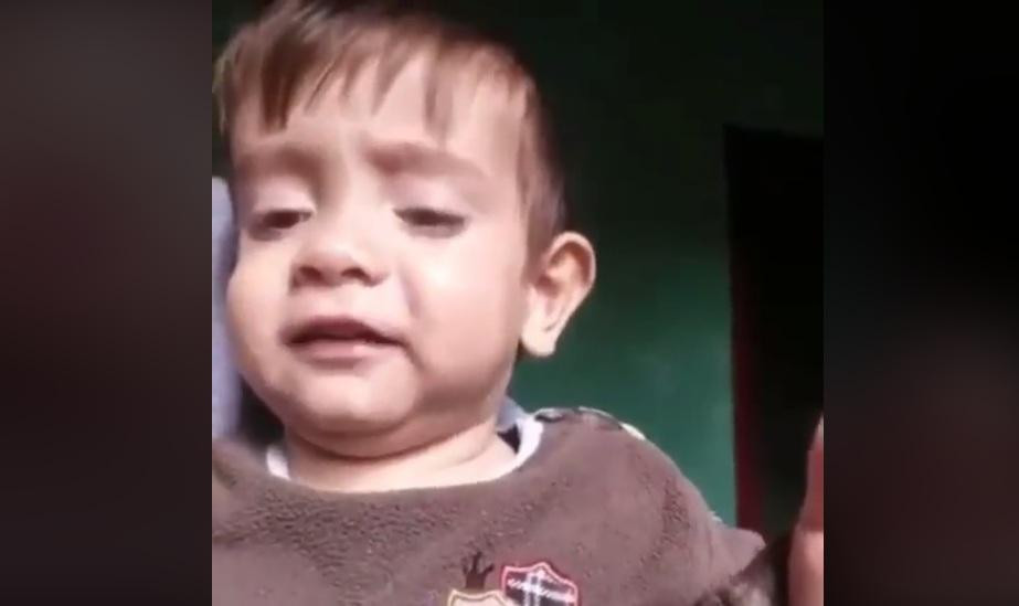 Video viral: niño reza el padre nuestro
