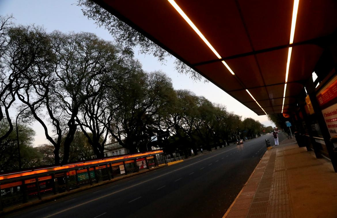 Paro General 25-S, calles de Buenos Aires, sin colectivos, sin transporte, Reuters