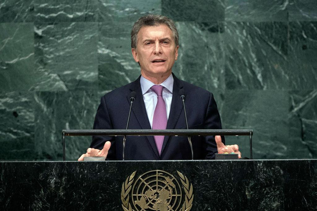 Mauricio Macri en ONU
