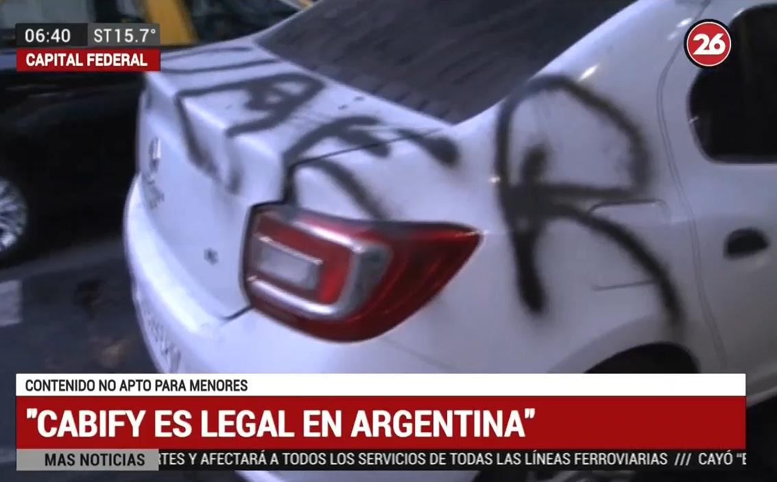 Ataque de caza Uber en Almagro (Canal 26)