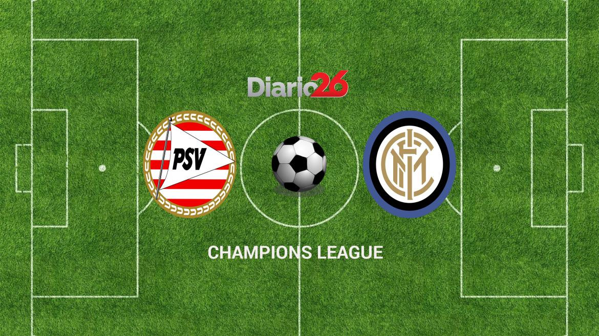 EN VIVO Champions League: PSV vs. Inter, Diario 26 