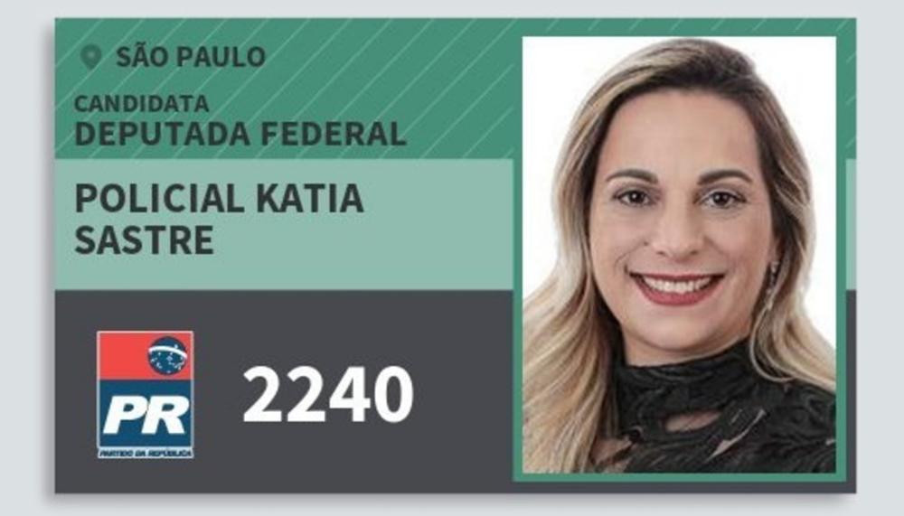 Elecciones en Brasil: Katia Sastre, la policía 