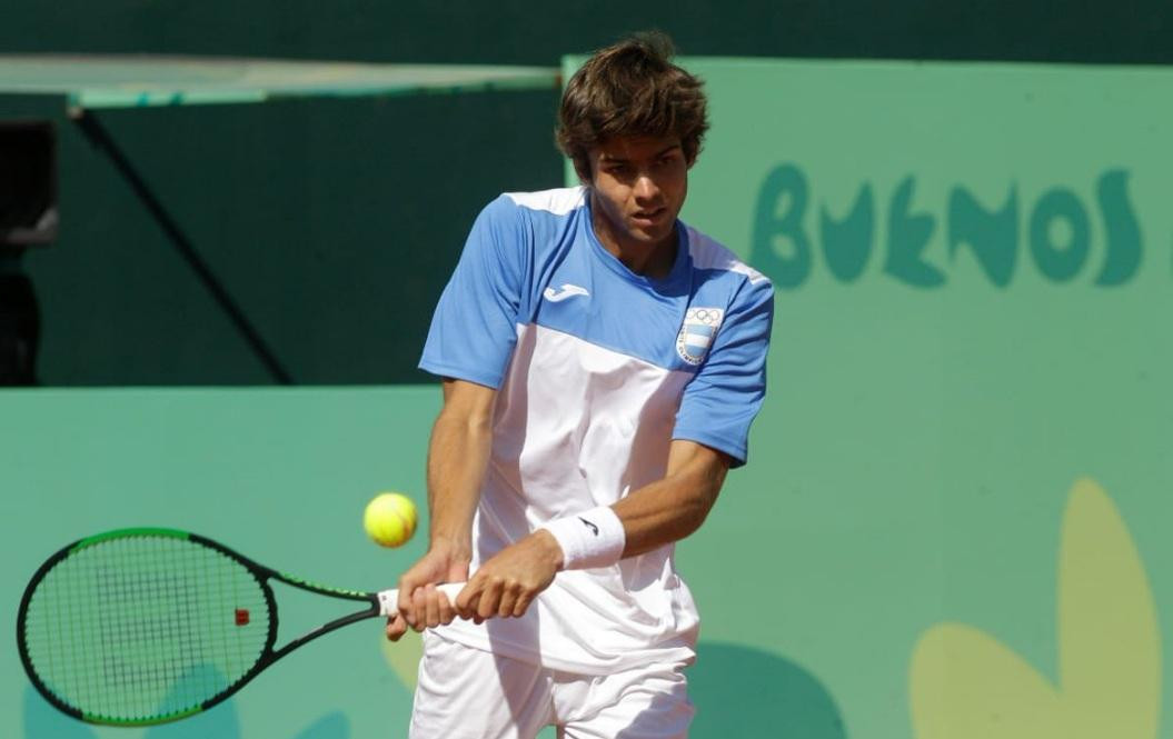 Facundo Díaz Acosta, tenista de los Juegos Olímpicos de la Juventud