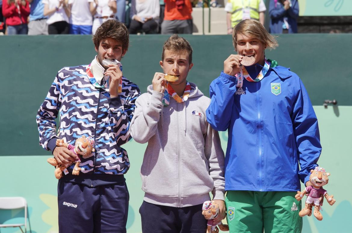 Juegos Olímpicos de la Juventud - tenis plata