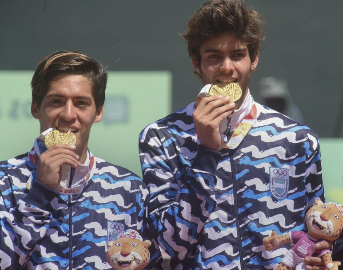 Juegos Olímpicos de la Juventud - Tenis doble oro