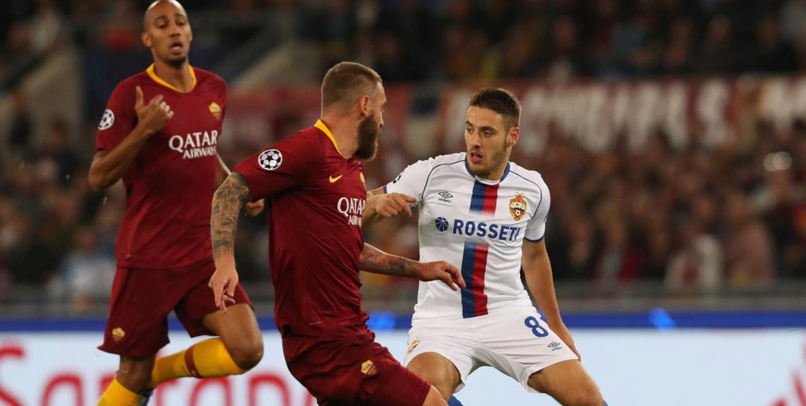 Champions League, Roma vs. CSKA, Fútbol, Reuters