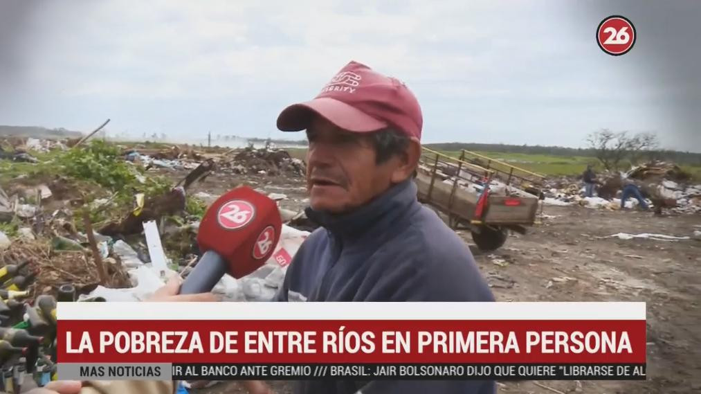 Pobreza y miseria en Concordia, Entre Ríos, informe especial, Canal 26