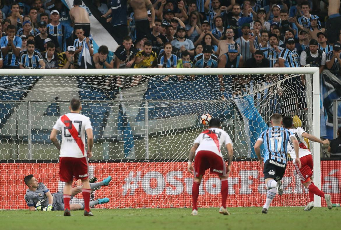 Victoria de River ante Gremio en Copa Libertadores (Reuters)