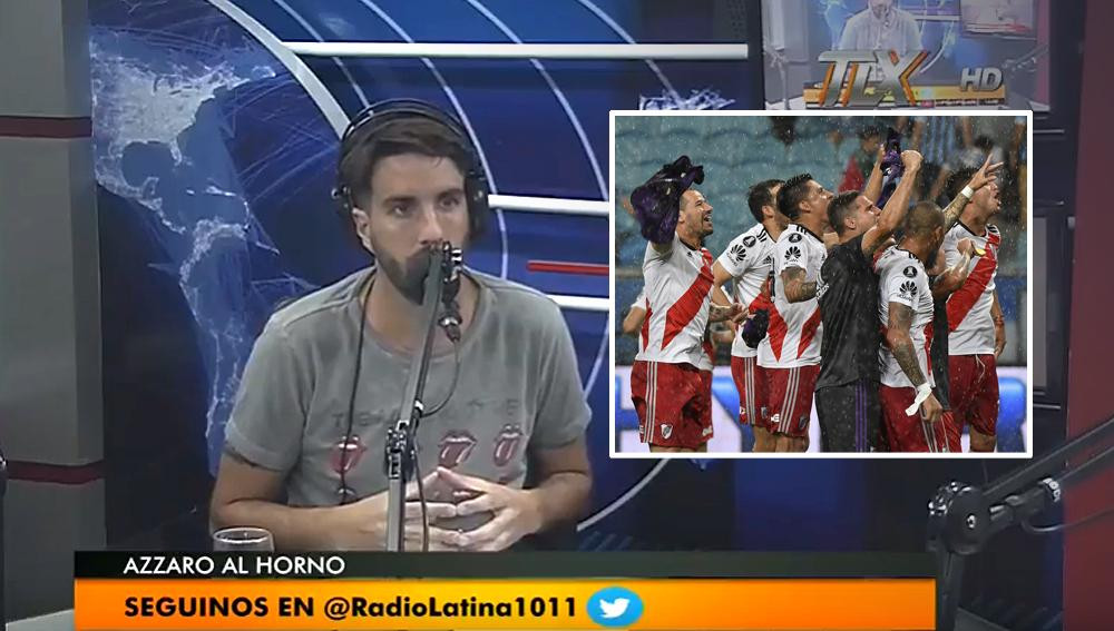 Copa Libertadores, River Plate, Flavio Azzaro, Radio Latina, Fútbol, deportes