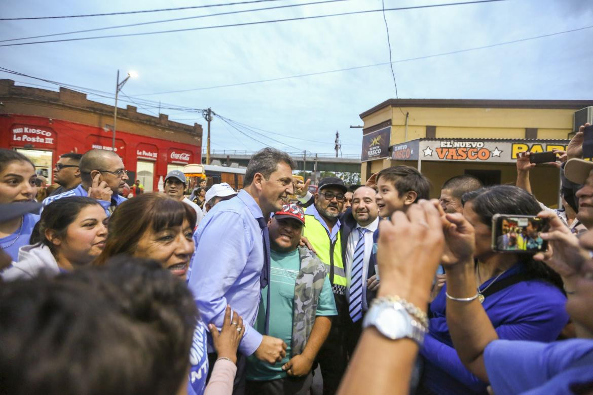 Sergio Massa en Santiago del Estera, Prensa Frente Renovador