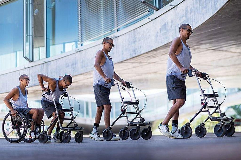 Parapléjicos tratados con estimulación eléctrica consiguen andar de nuevo
