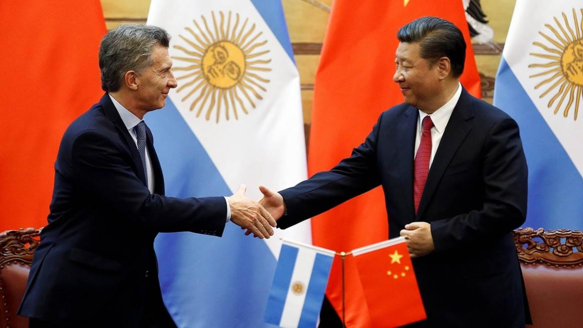 Macri y presidente de China, Argentina y China, política